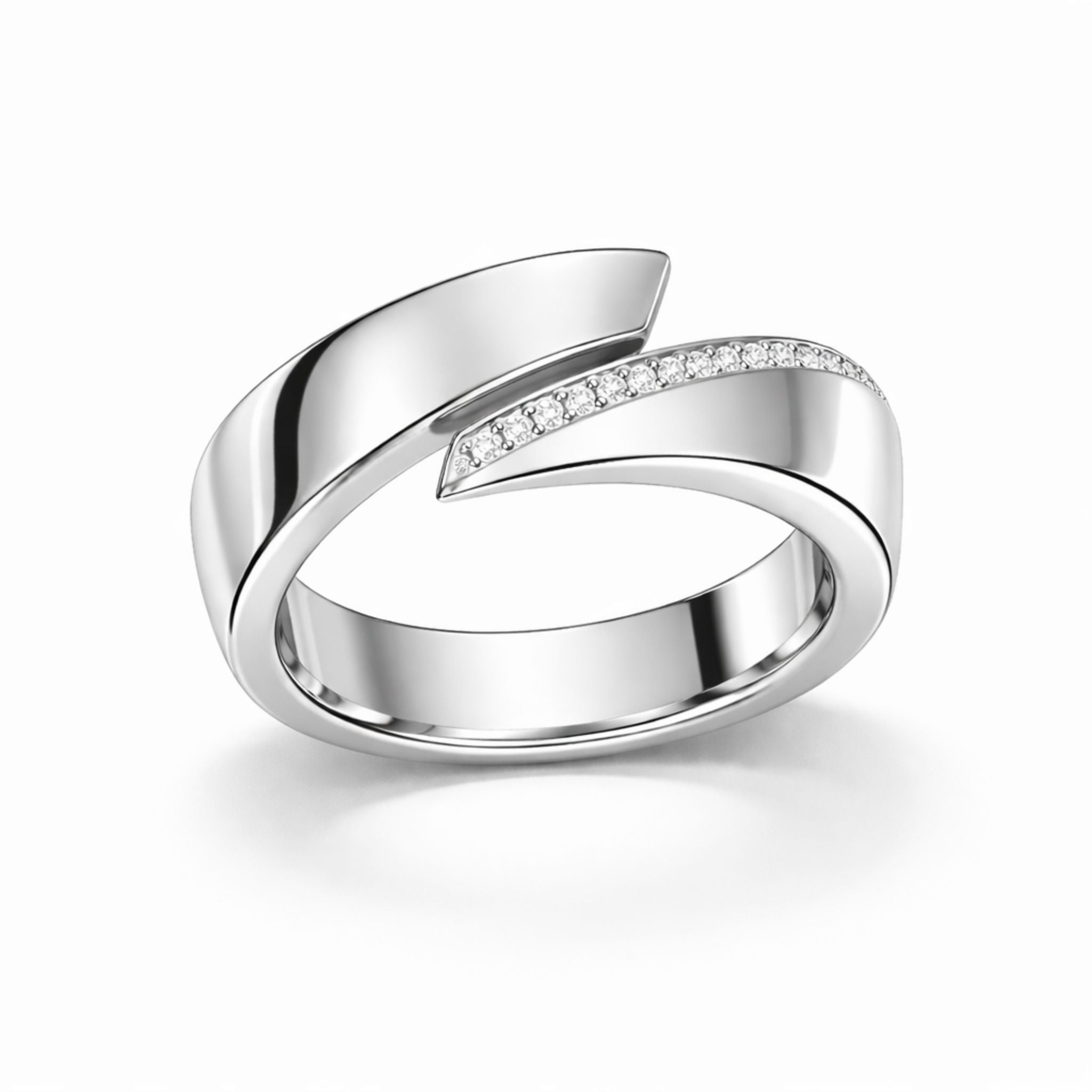 IMPERARI OPUS – FORM RING WHITE GOLD