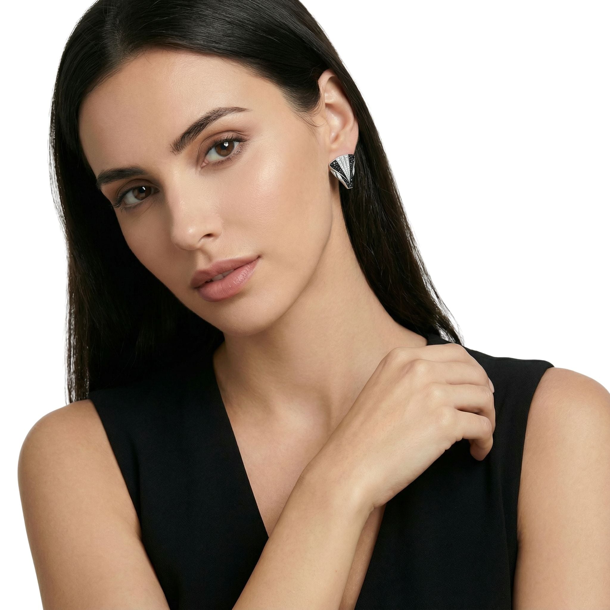 IMPERARI ARCHITEKTURA ESSENTIALS – CORE EARRINGS DIAMOND WHITE GOLD