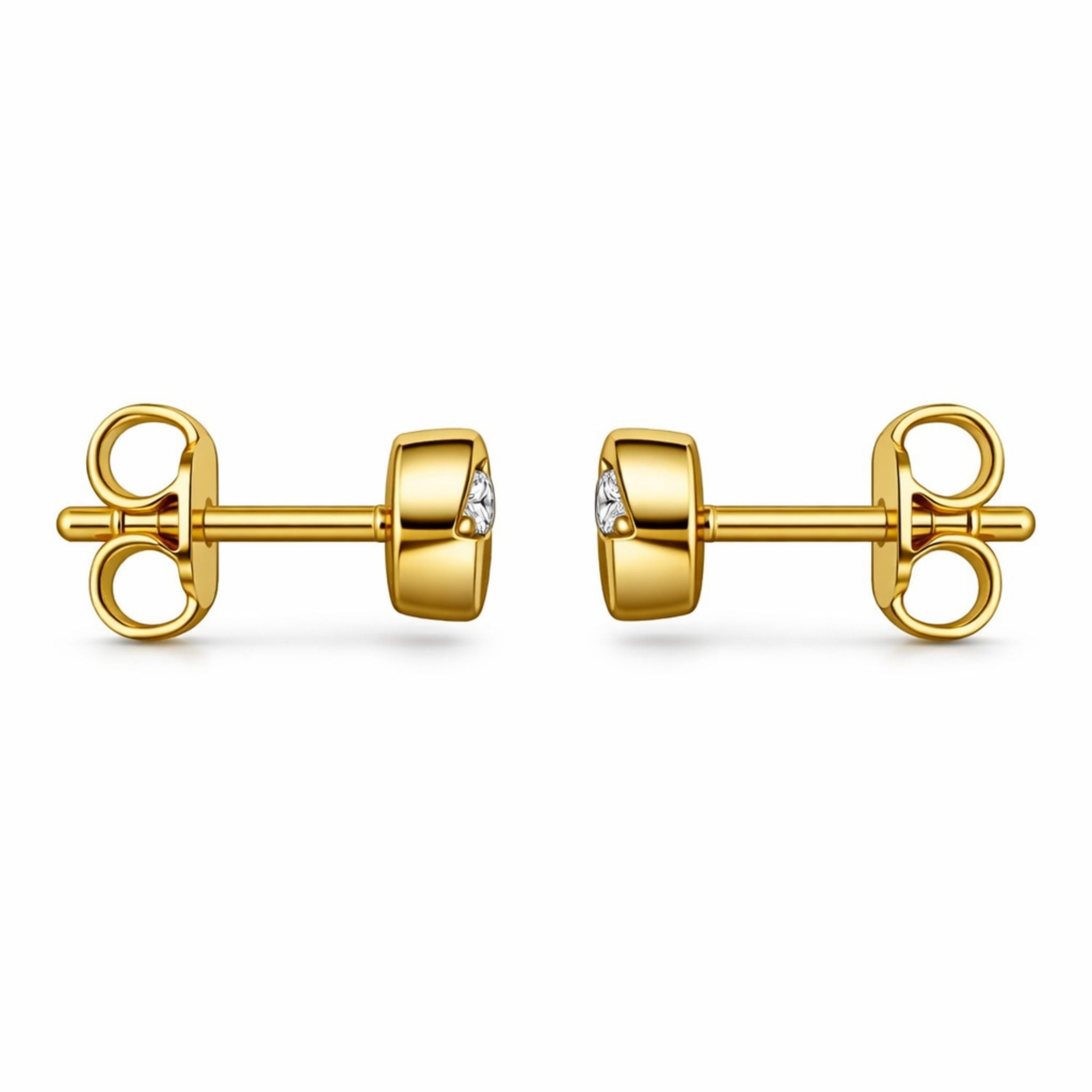 IMPERARI SEMPRE – DIAMOND EARRINGS YELLOW GOLD
